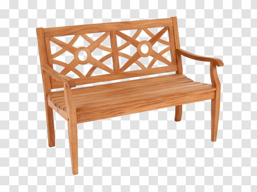 Bench Garden Furniture Mahogany - Couch Transparent PNG