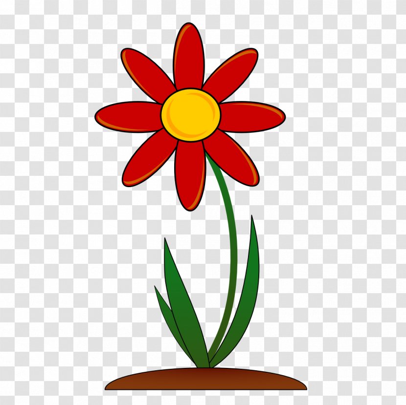 Flower Clip Art - Free Content - Red Dirt Cliparts Transparent PNG