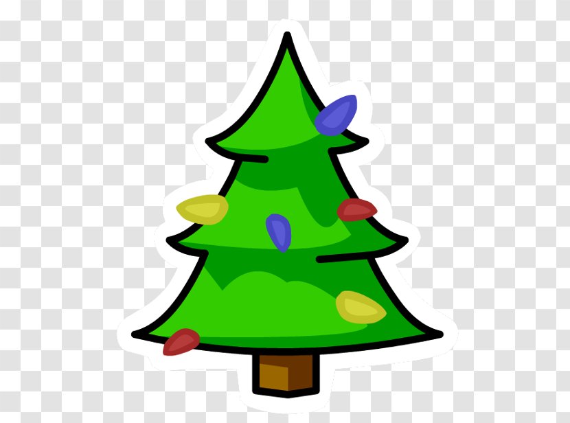 Christmas Tree Rudolph Ornament - Pine Family Transparent PNG