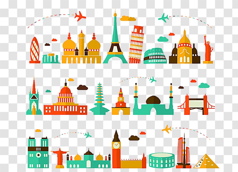 World Monument - Cone - INTERNATIONAL Landmarks Transparent PNG