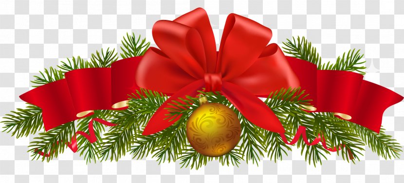 Christmas Decoration And Holiday Season Ornament - Gift Transparent PNG