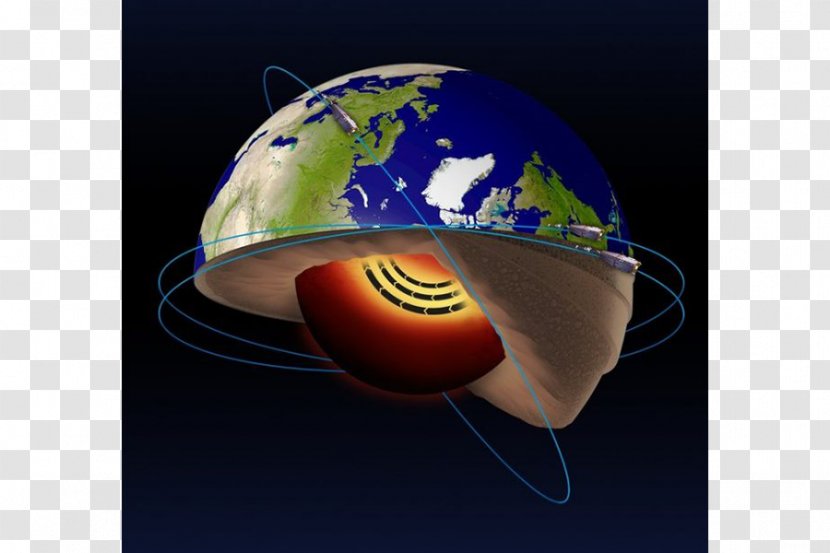 Earth's Magnetic Field Inner Core X-ray Earth Science - Iron Transparent PNG