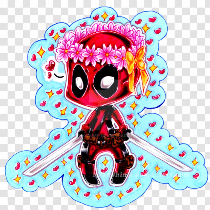 Octopus Pink M Character Clip Art - Watercolor - Line Transparent PNG