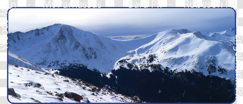 Massif Glacial Landform Mount Scenery Alps Fell - Winter Transparent PNG