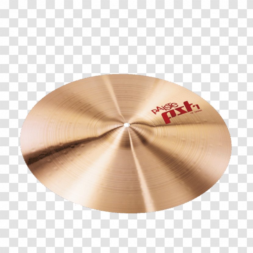 Crash Cymbal Paiste PST7 PST 7 Heavy - Percussion Transparent PNG