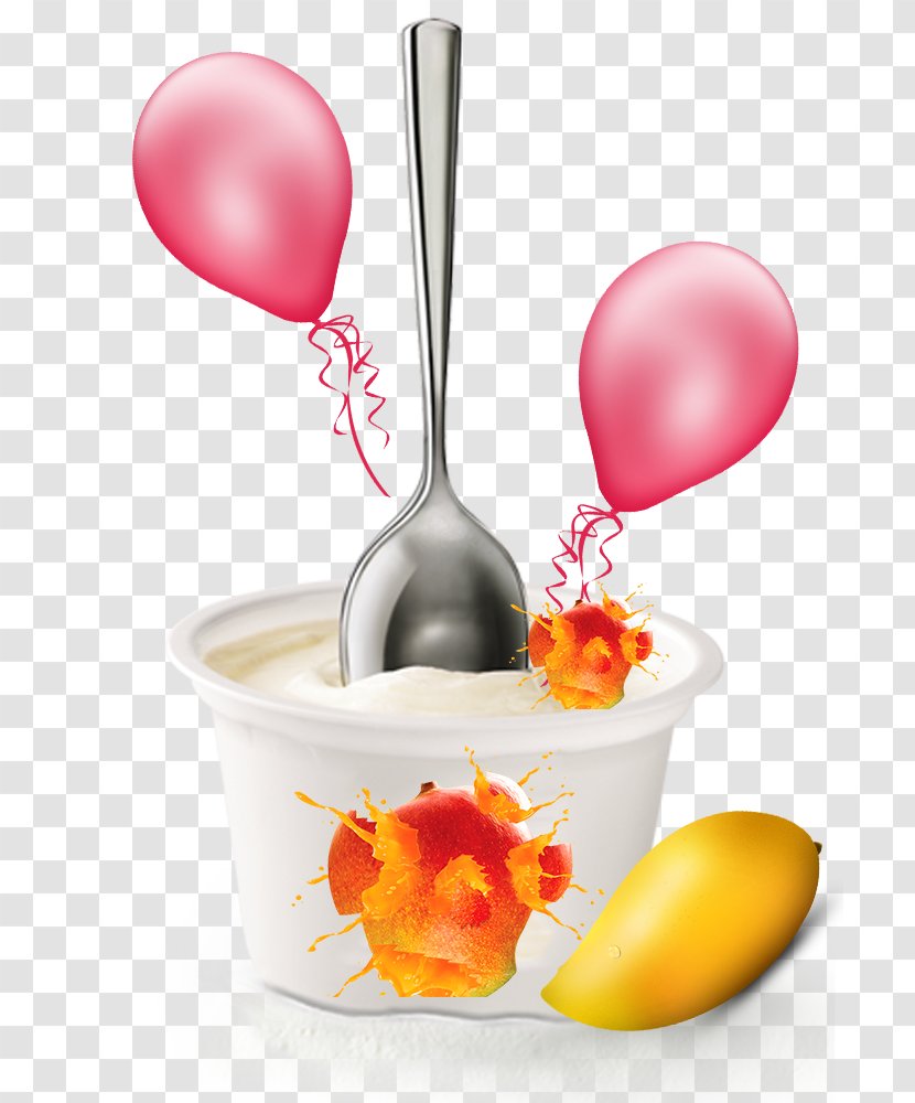 Yogurt Cartoon - Poster - Old Balloon Decoration Creative Transparent PNG