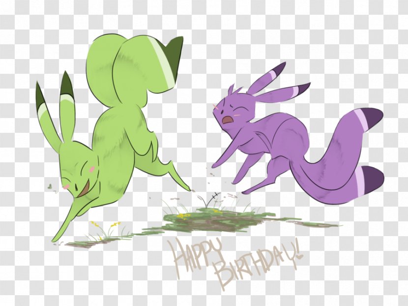 Horse Leaf Cartoon - Mammal - Happy Birthday Kids Transparent PNG
