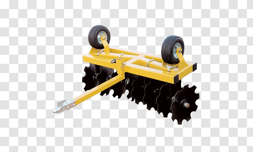 Disc Harrow Cultivator Tractor Plough - Hardware Transparent PNG