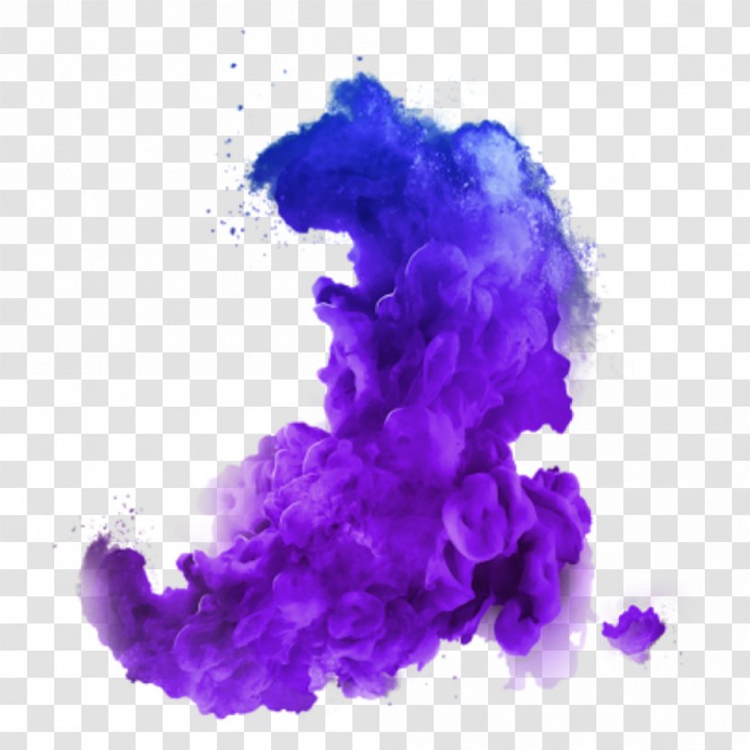 Colorful Smoke - Photography - Violet Transparent PNG