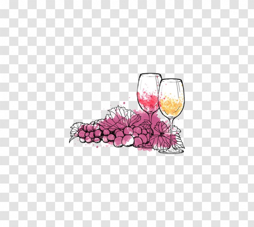 Red Wine Sparkling List Winery Transparent PNG