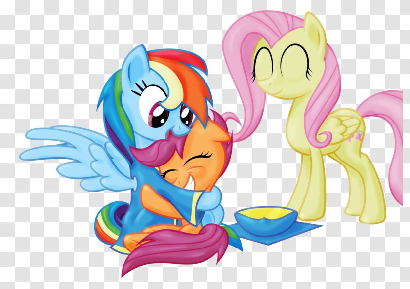 Scootaloo Fluttershy Rainbow Dash Pony DeviantArt - Tree - Heart Transparent PNG