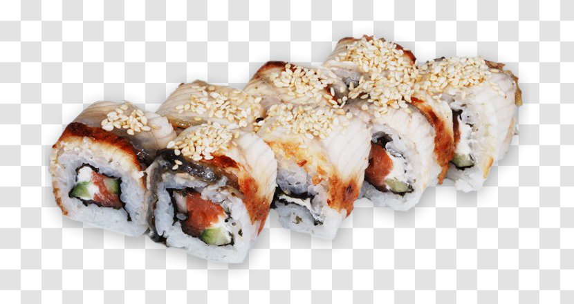 California Roll Makizushi Sushi Japanese Cuisine Cucumber - Food Transparent PNG