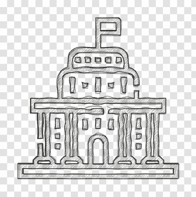 City Elements Icon Government Icon Architecture And City Icon Transparent PNG
