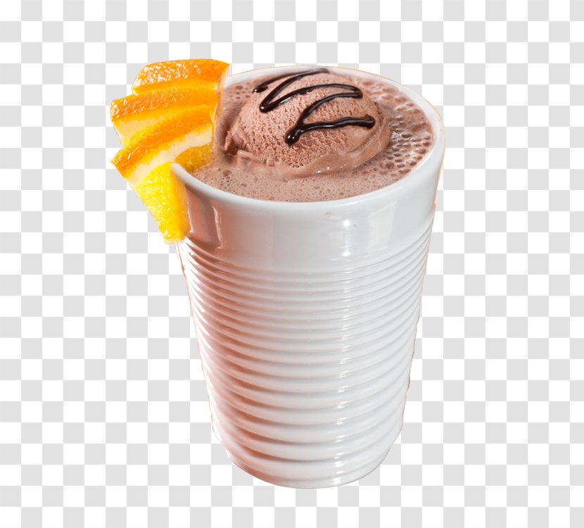 Chocolate Ice Cream Milkshake Flavor - Frozen Dessert Transparent PNG