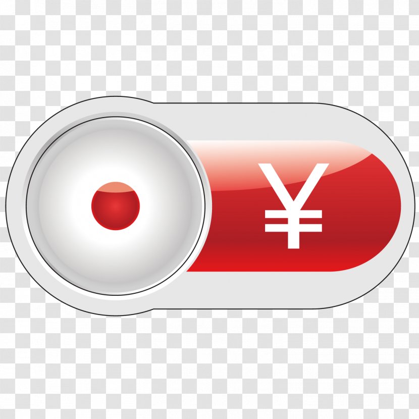 Renminbi Yen Sign Button - Symbol Transparent PNG