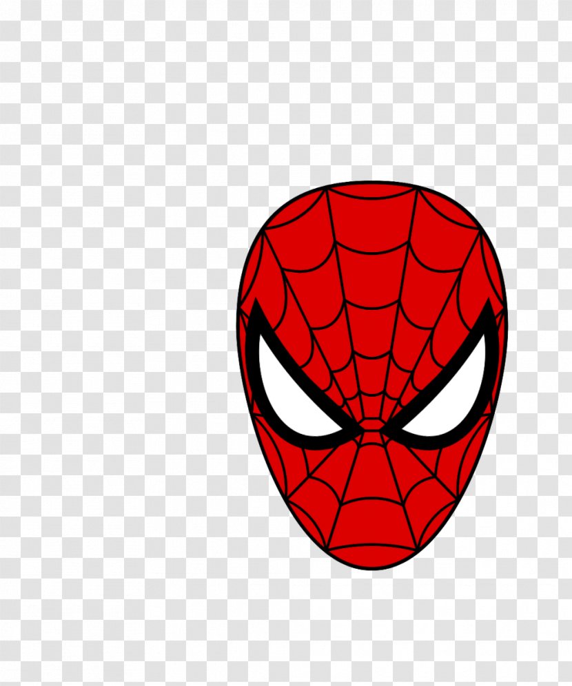 Spider-Man Sticker Decal Image Clip Art - Smile - Spiderman Mask  Transparent PNG