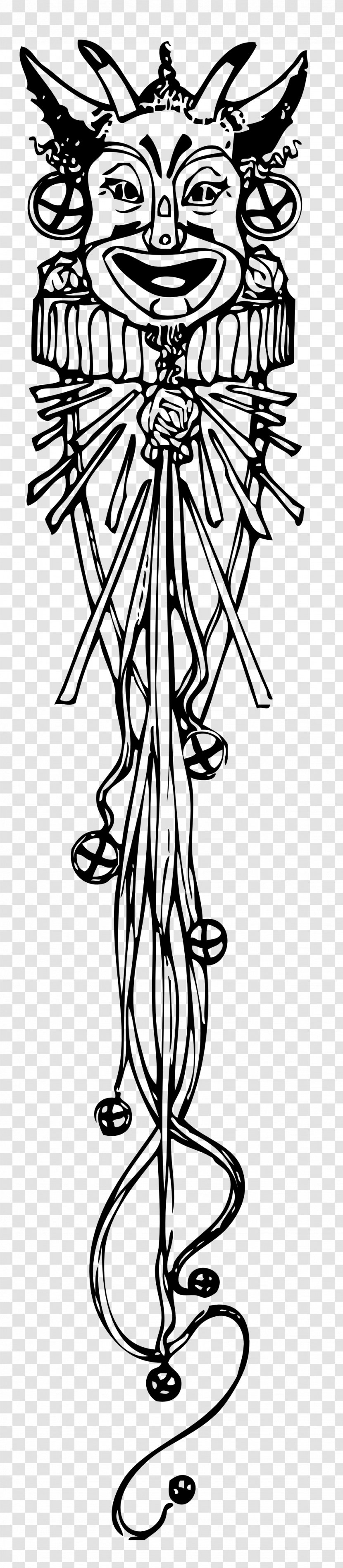 Clip Art - Sceptre - Jester Transparent PNG