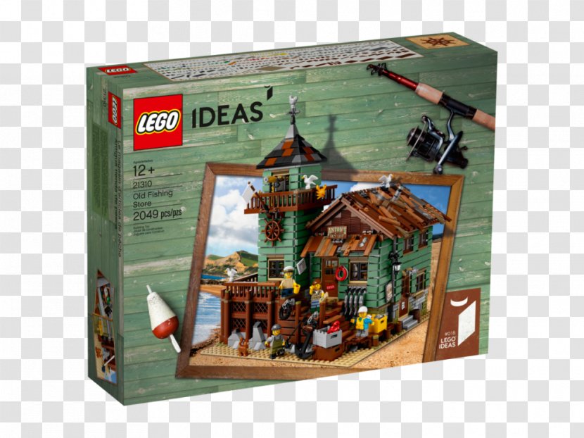 Lego Ideas Toy LEGO 21310 Old Fishing Store Transparent PNG