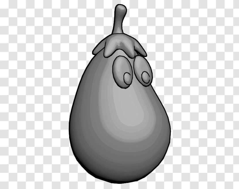 Fruit Tree - Blackandwhite - Eggplant Transparent PNG