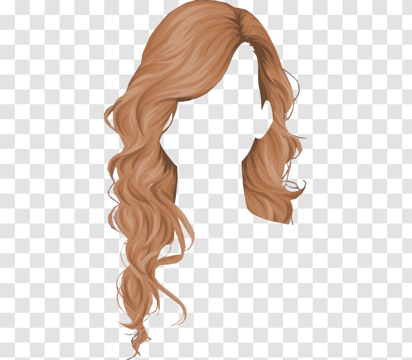 Wig Hairstyle Brown Hair Transparent PNG