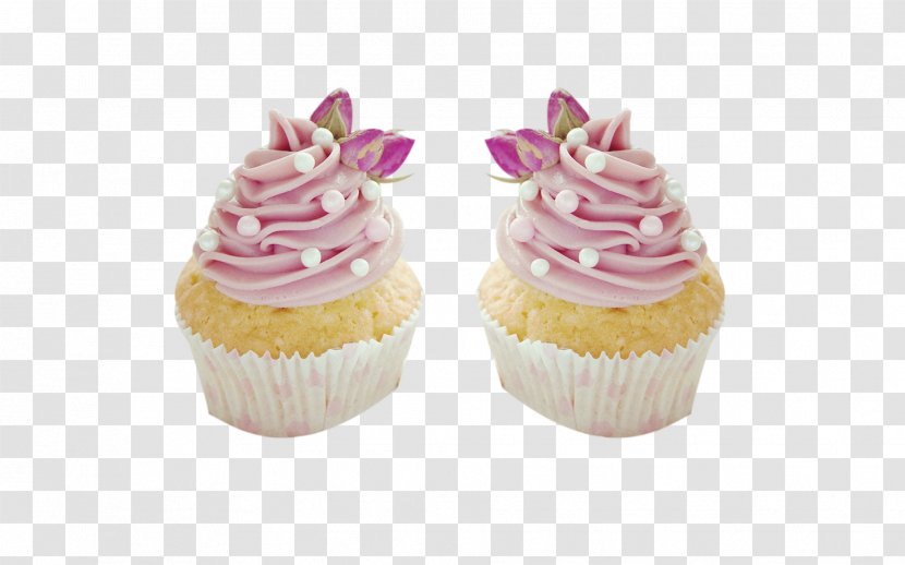 Ice Cream Cake Cupcake Petit Four - Baking Transparent PNG