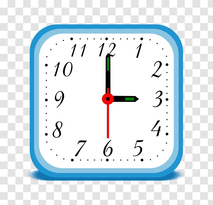 Alarm Clocks Digital Clock Clip Art - Home Accessories - Vector Transparent PNG