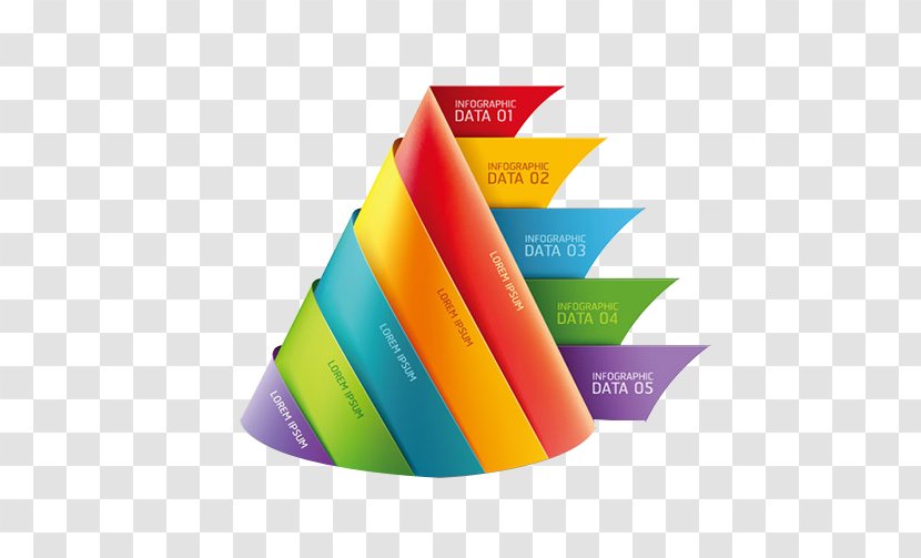 Infographic Three-dimensional Space Diagram - Brand - Triangular Pyramid Chart Transparent PNG