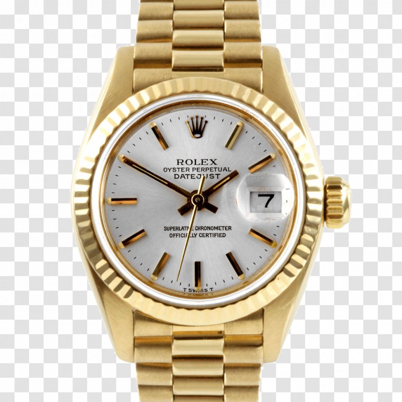 Rolex Gold Pocket Watch - Bezel Transparent PNG