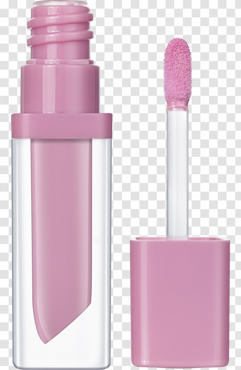Lipstick Lip Gloss Cosmetics Stain - Magenta Transparent PNG