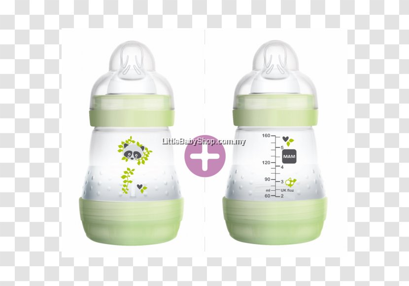 Baby Bottles Infant Mother Colic Pacifier - Drinking - Bottle Transparent PNG