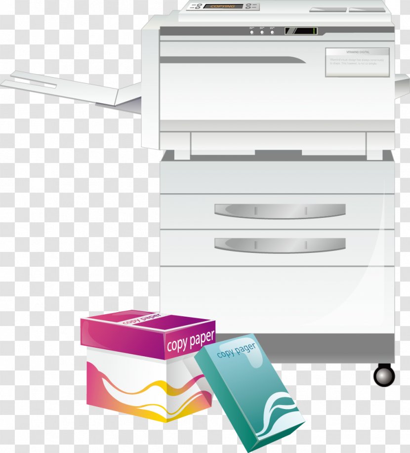 Hewlett Packard Enterprise Paper Printer Photocopier Engineering Drawing - Iso 216 Transparent PNG
