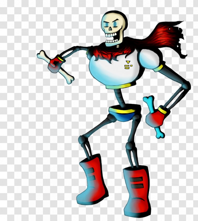 Undertale Fan Art Skeleton Drawing - Papyrus Transparent PNG