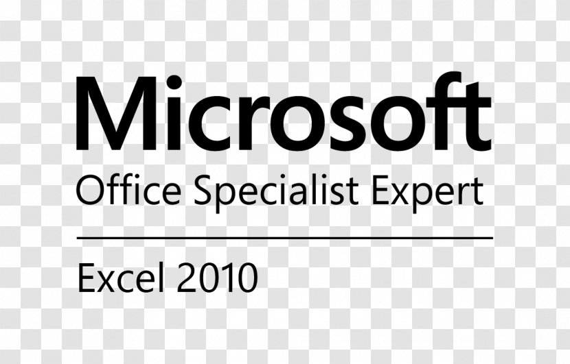 Microsoft Office Specialist Certification PowerPoint Logo 365 - Shoe - Guitar 2010 Transparent PNG
