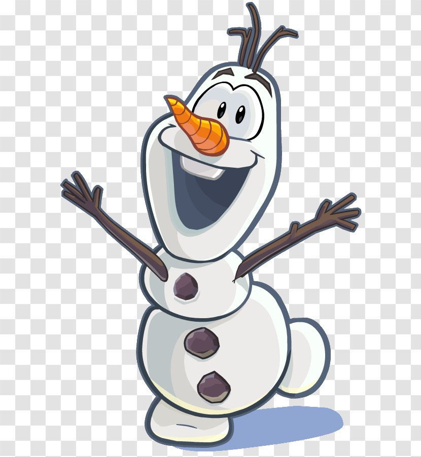 Olaf Elsa Club Penguin Marshmallow Image - Snowman Transparent PNG