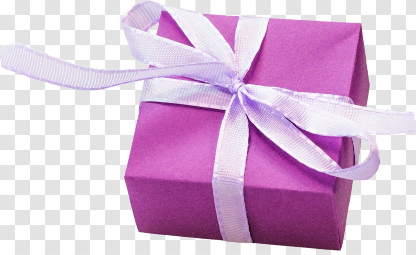 Gift Wrapping Christmas Valentine's Day - Purple Transparent PNG