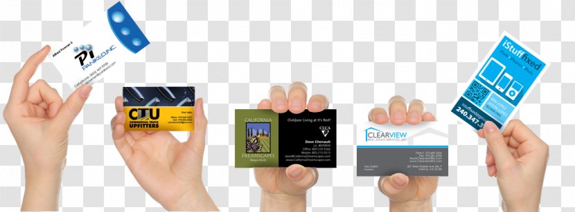 Business Card Design Cards Paper Printing - Printer Transparent PNG
