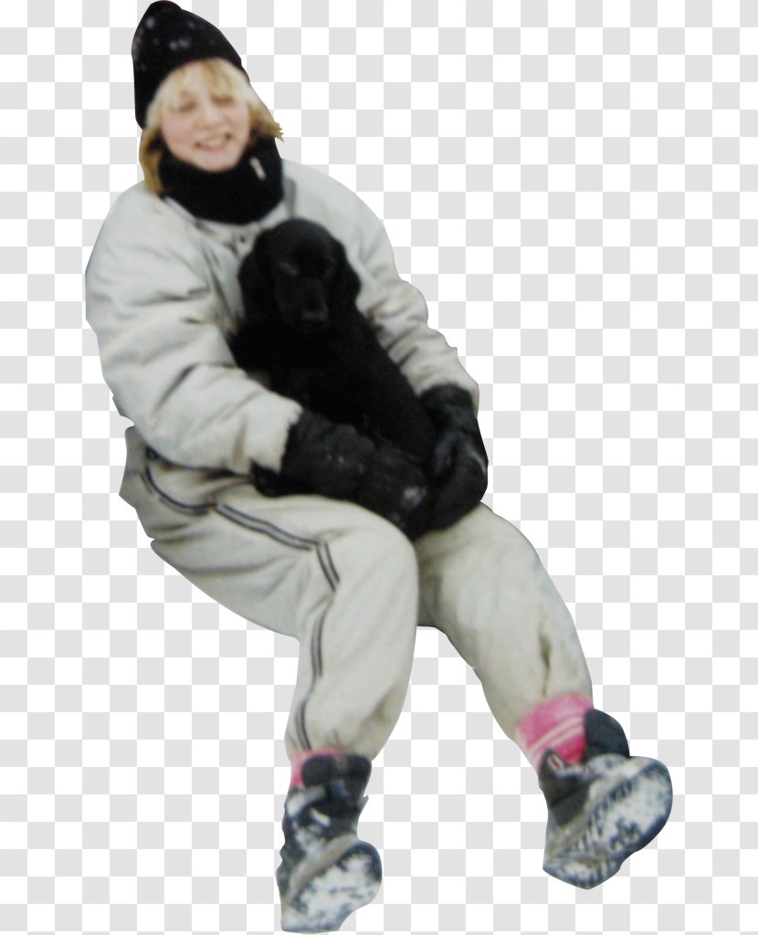 Dog Snowflake Winter - Old People Transparent PNG