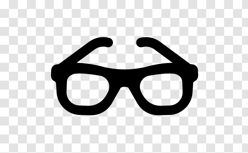 Glasses Black And White Goggles - Logo - Vision Care Transparent PNG