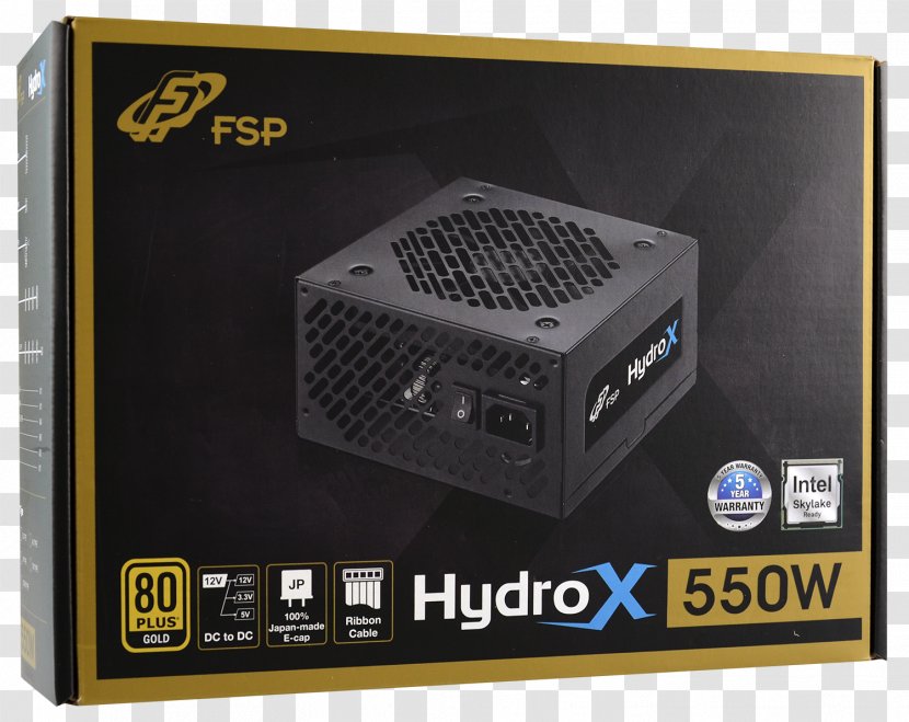 Power Supply Unit 80 Plus Fortron Hydro X 450 PC FSP Group Converters - Pc - Laptop Transparent PNG