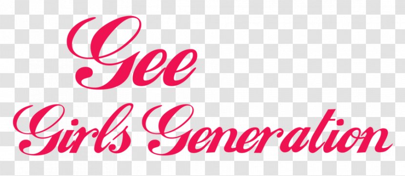 Gee Love Logo Font Clip Art - Brand - Girls Generation Transparent PNG