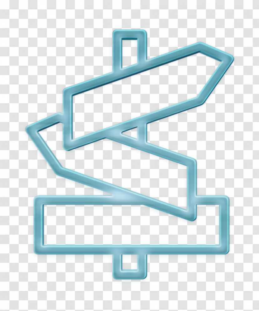 Adventure Icon Signpost Icon Transparent PNG
