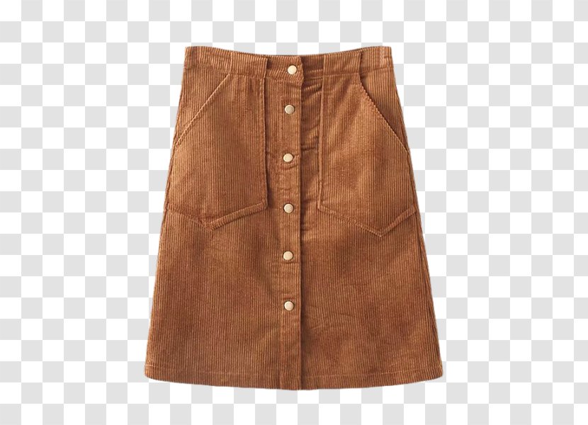 Skirt Pocket Waist Dress Jacket - Sleeve - Line Brown Transparent PNG