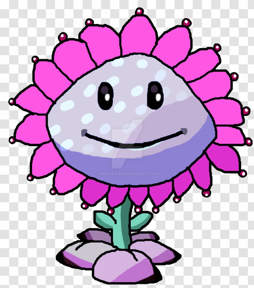 Art Drawing Plants Vs. Zombies Clip - Flower - Ufo Transparent PNG