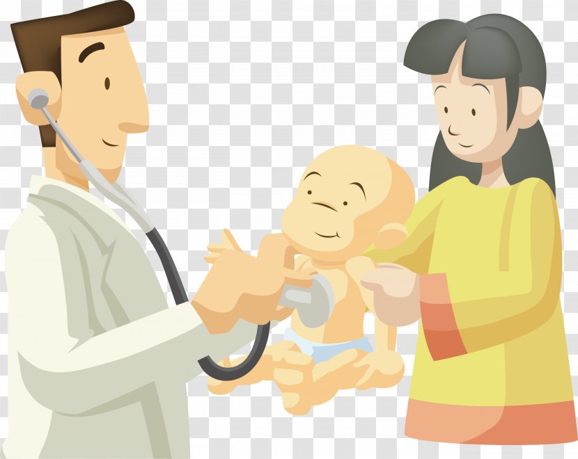 Nurse Physician Medicine Cartoon - Smile - Doctor Element Transparent PNG