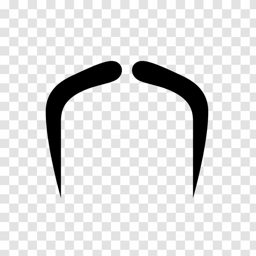 Fu Manchu Moustache - Pixel Art - Mustache Sketch Transparent PNG