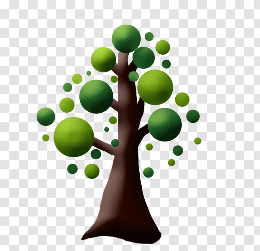 Tree Circle - Cartoon Transparent PNG