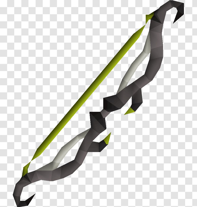 Old School RuneScape Bow And Arrow Longbow - Crossbow Bolt Transparent PNG