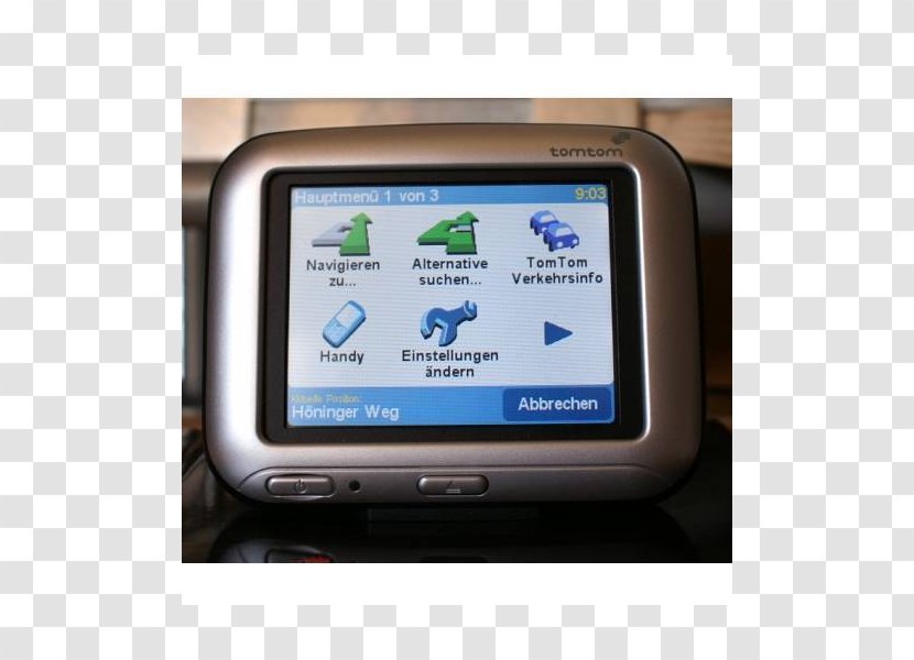 GPS Navigation Systems Handheld Devices Display Device Automotive System TomTom - Gps - European Box Transparent PNG