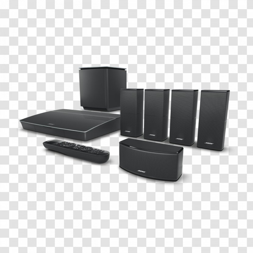 Home Theater Systems Bose 5.1 Entertainment Corporation Speaker Packages Loudspeaker - BOSE Transparent PNG