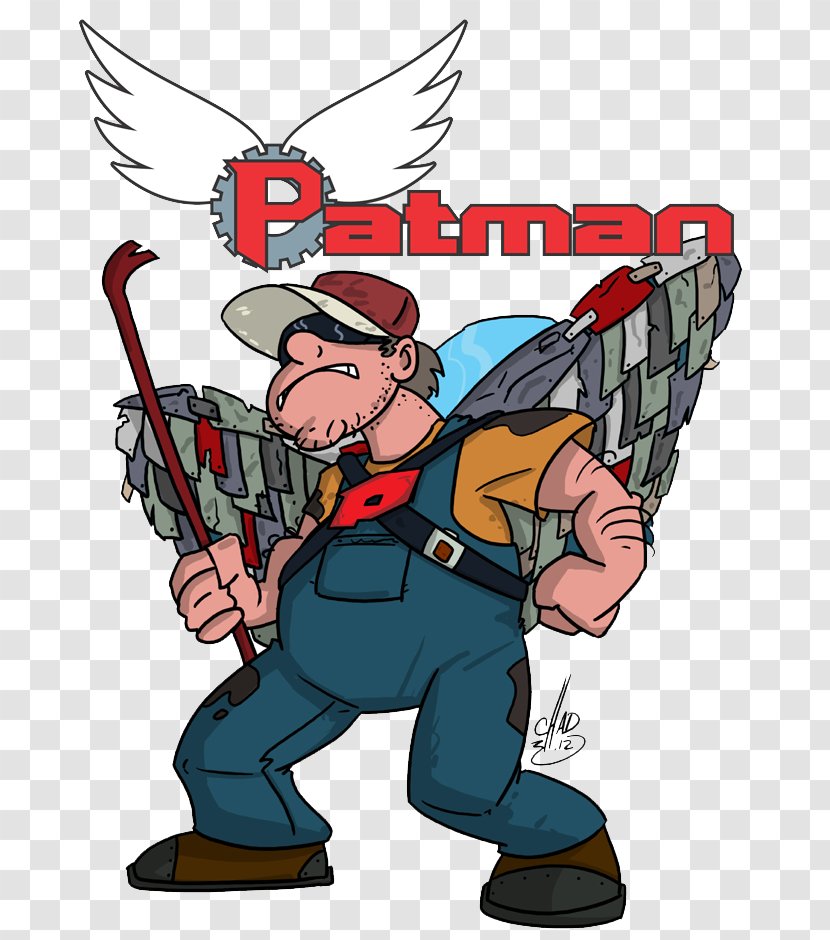 Superhero Clip Art - Fiction - Patman Transparent PNG